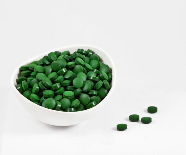 Organic Spirulina pellets