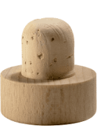 Genuine cork Flaska replacement stoppers