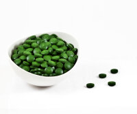 BIO Chlorella Mikroalgen Presslinge Rohkostqualität,...