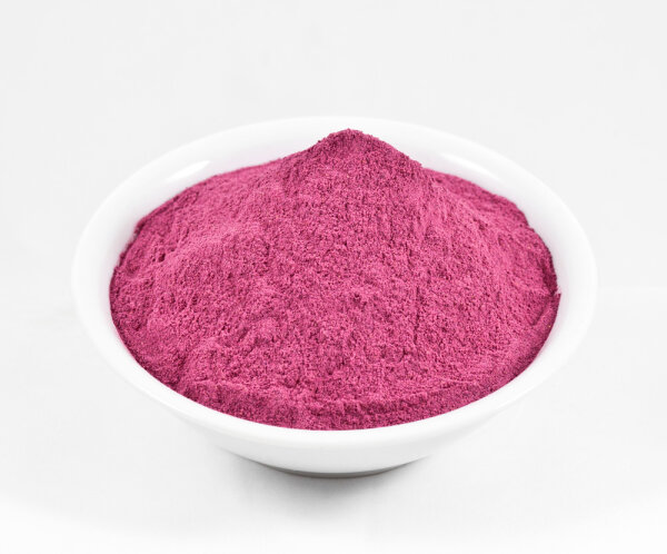 Pitaya Pulver rote Drachenfrucht Rohkostqualität, sonnengetrocknet 50g